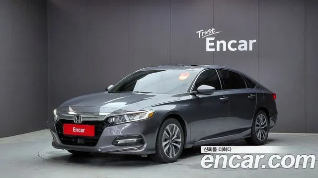 HONDA ACCORD 1 (0 ПОК.) 2019 — 157 314 км, серый, Корея — под ключ — фото 1