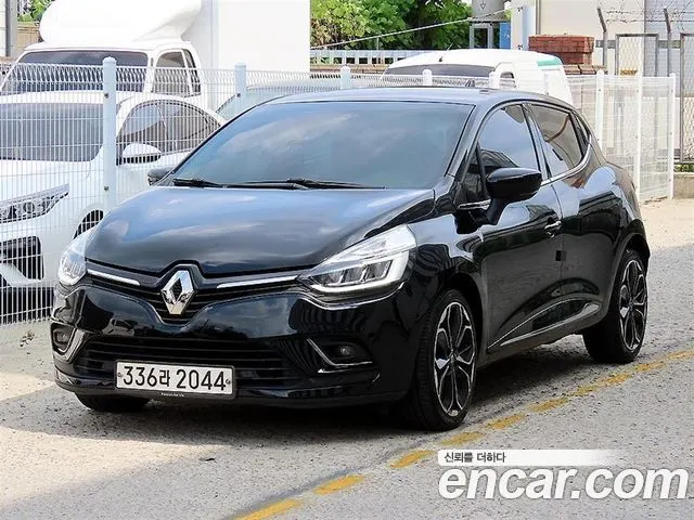 RENAULT KOREA CLIO 2018 — 62 462 км, чёрный, Корея — под ключ — фото 2