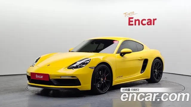 PORSCHE 718 CAYMAN 2021 — 44 149 км, Корея — под ключ — фото 1