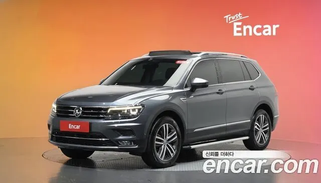 VOLKSWAGEN TIGUAN ALLSPACE 2020 — 104 161 км, серый, Корея — под ключ — фото 2