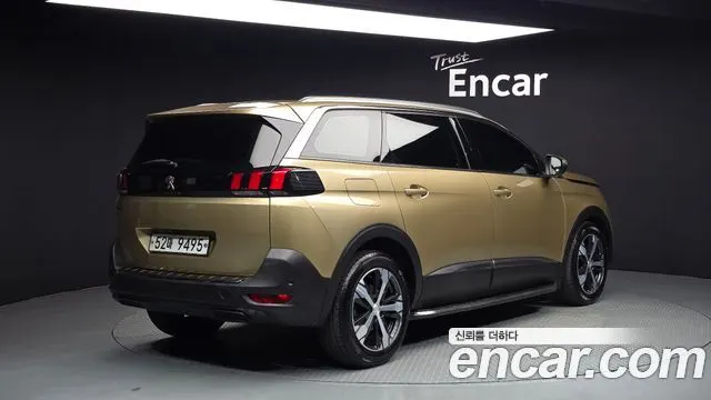 PEUGEOT 5008 2018 — 129 240 км, коричневый, Корея — под ключ — фото 2
