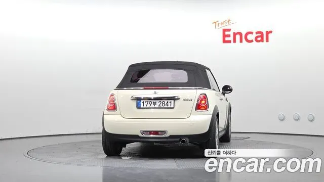 MINI COOPER CONVERTIBLE 2015 — 115 795 км, белый-перламутр, Корея — под ключ — фото 4