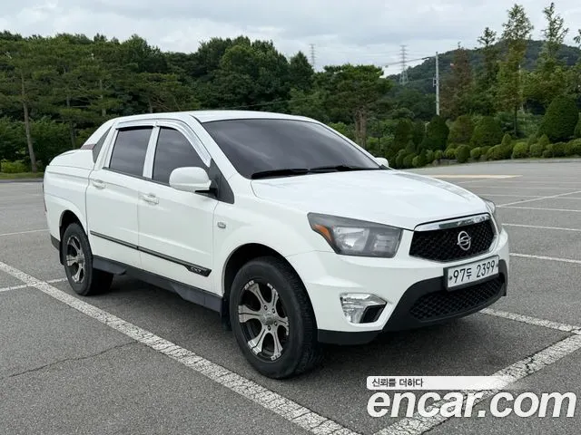 KGM KORANDO SPORTS 2016 — 210 930 км, белый, Корея — под ключ — фото 2