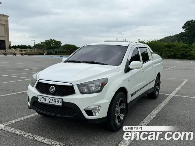 KGM KORANDO SPORTS 2016 — 210 930 км, белый, Корея — под ключ — фото 3