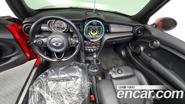 MINI COOPER CONVERTIBLE 2018 — 104 441 км, красный, Корея — под ключ — фото 7
