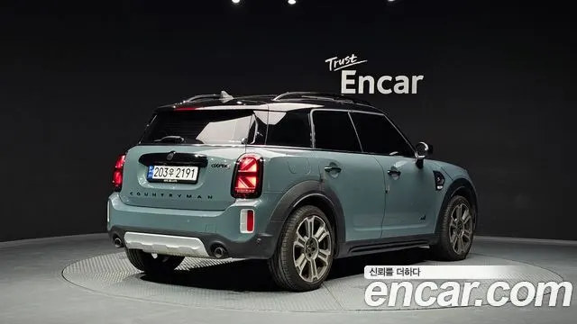 MINI COOPER S COUNTRYMAN 2023 — 34 357 км, синий, Корея — под ключ — фото 2