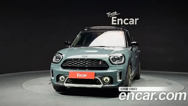 MINI COOPER S COUNTRYMAN 2023 — 34 357 км, синий, Корея — под ключ — фото 3