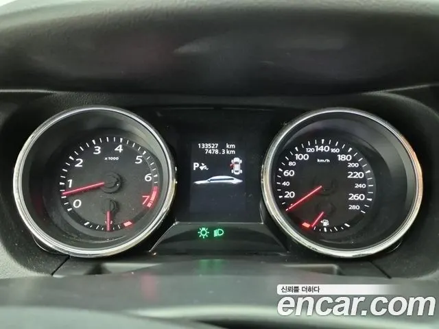 RENAULT KOREA SM7 2014 — 133 522 км, белый-перламутр, Корея — под ключ — фото 7