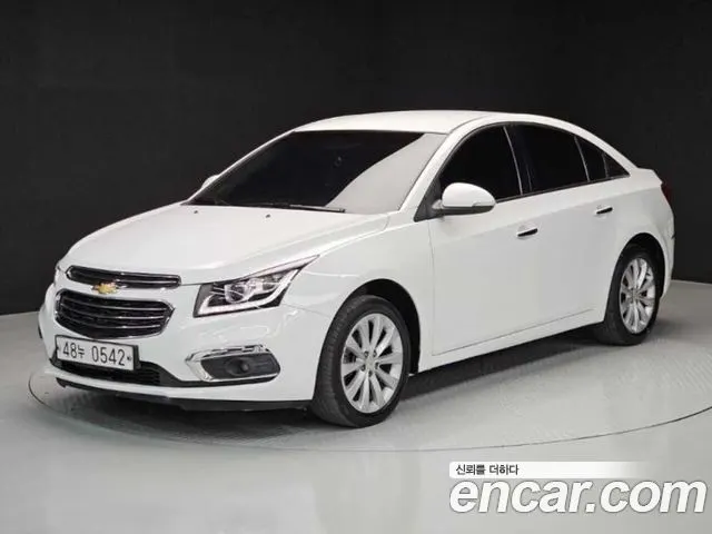 CHEVROLET AMAZING NEW CRUZE 2016 — 52 360 км, белый, Корея — под ключ — фото 1