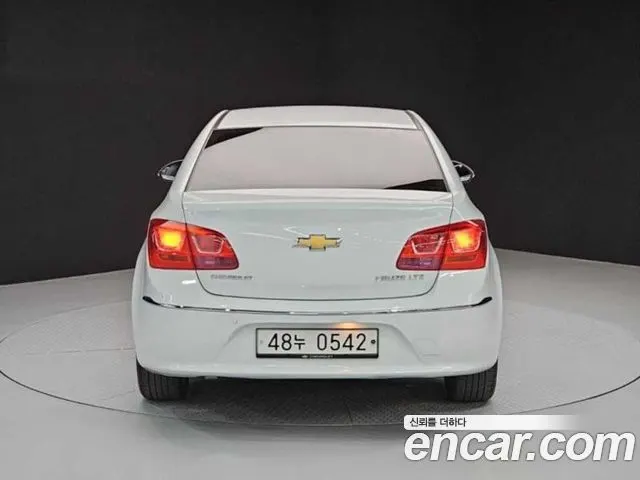 CHEVROLET AMAZING NEW CRUZE 2016 — 52 360 км, белый, Корея — под ключ — фото 4