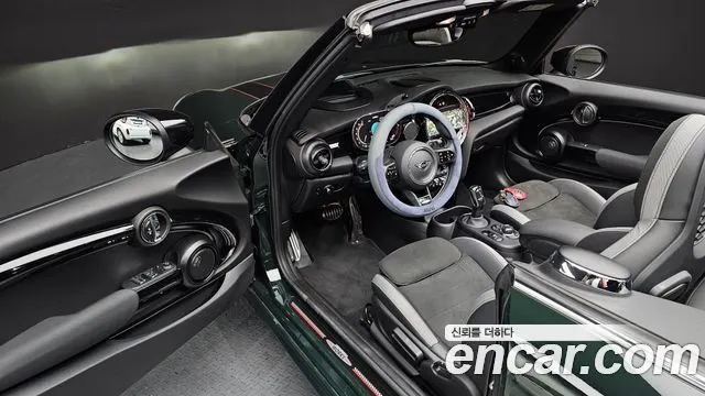 MINI COOPER S CONVERTIBLE 2024 — 23 832 км, тёмно-зелёный, Корея — под ключ — фото 11