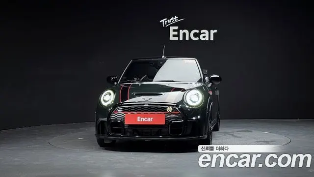 MINI COOPER S CONVERTIBLE 2024 — 23 832 км, тёмно-зелёный, Корея — под ключ — фото 3