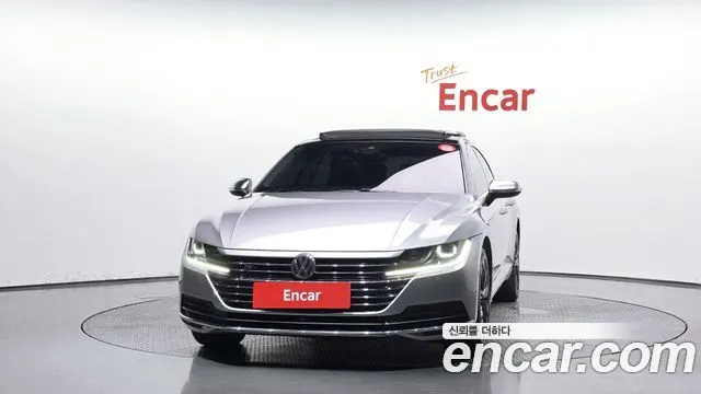 VOLKSWAGEN ARTEON 2019 — 107 237 км, серебристый, Корея — под ключ — фото 3