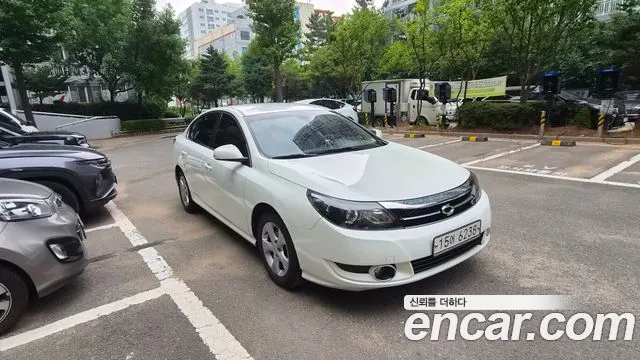 RENAULT KOREA SM5 2011 — 212 980 км, белый, Корея — под ключ — фото 1