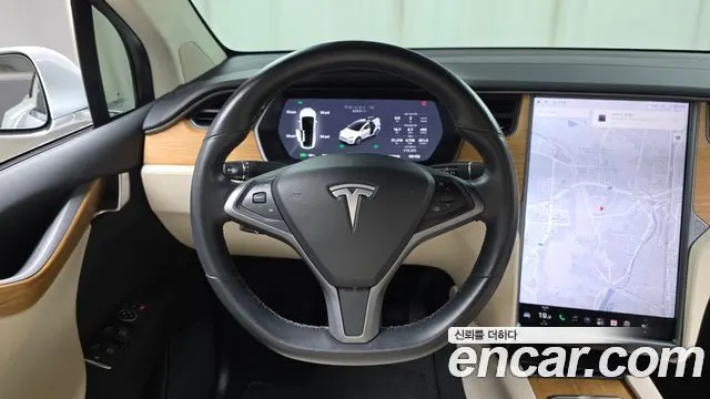 TESLA MODEL X 2019 — 113 421 км, белый, Корея — под ключ — фото 12