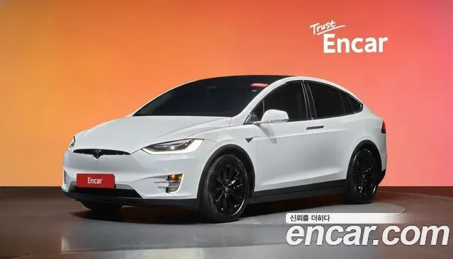 TESLA MODEL X 2019 — 113 421 км, белый, Корея — под ключ — фото 2