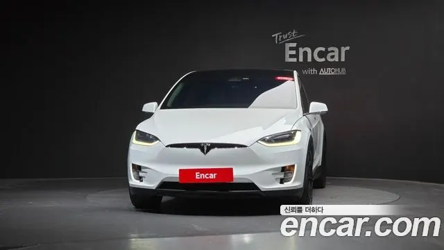 TESLA MODEL X 2019 — 113 421 км, белый, Корея — под ключ — фото 3