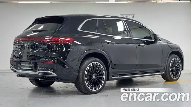 MERCEDES-BENZ EQS SUV X296 2023 — 22 243 км, чёрный, Корея — под ключ — фото 2