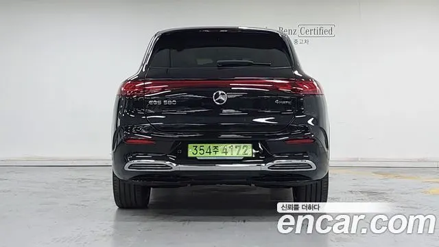 MERCEDES-BENZ EQS SUV X296 2023 — 22 243 км, чёрный, Корея — под ключ — фото 4