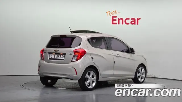 CHEVROLET SPARK 2016 — 97 387 км, белый-перламутр, Корея — под ключ — фото 2