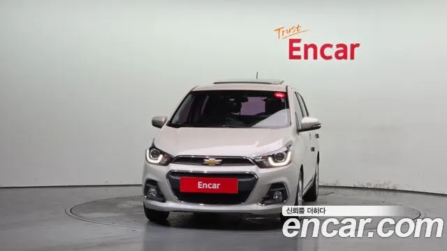 CHEVROLET SPARK 2016 — 97 387 км, белый-перламутр, Корея — под ключ — фото 3