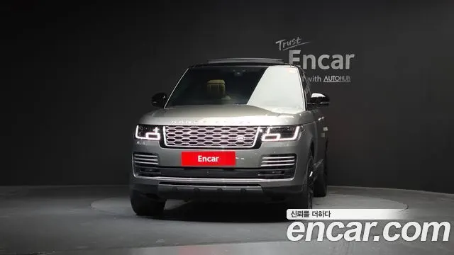 LAND ROVER RANGE ROVER (4 ПОК.) 2021 — 92 910 км, светло-золотистый, Корея — под ключ — фото 3
