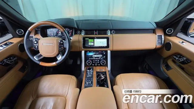 LAND ROVER RANGE ROVER (4 ПОК.) 2021 — 92 910 км, светло-золотистый, Корея — под ключ — фото 7