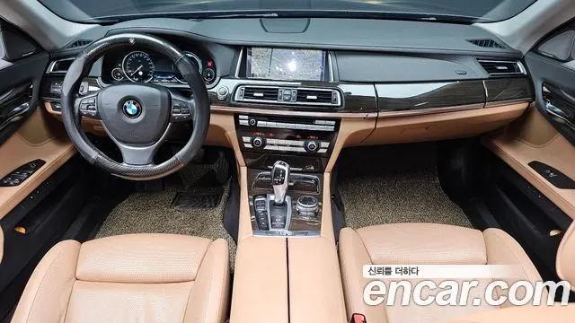 BMW 7 SERIES 2014 — 156 927 км, серый, Корея — под ключ — фото 7