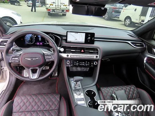 GENESIS G70 2025 — 21 403 км, светло-серебристый, Корея — под ключ — фото 7