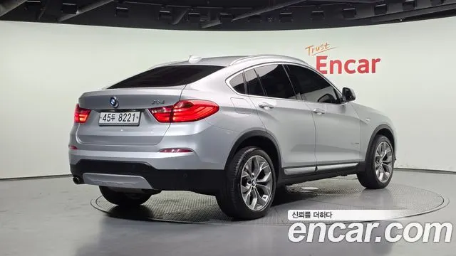 BMW X4 2017 — 170 123 км, серебристый, Корея — под ключ — фото 2