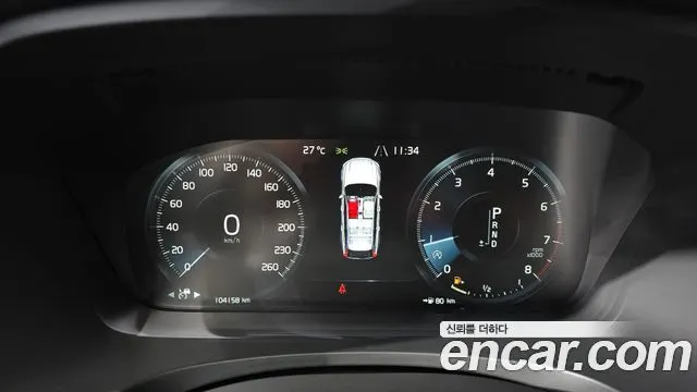 VOLVO V90 CROSS COUNTRY 2018 — 104 158 км, чёрный, Корея — под ключ — фото 8