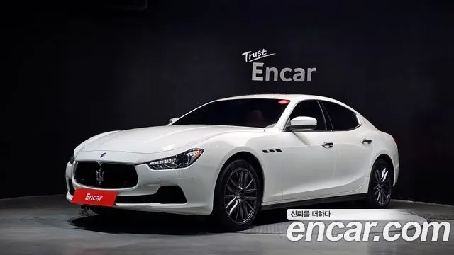 MASERATI GHIBLI — из Кореи под ключ