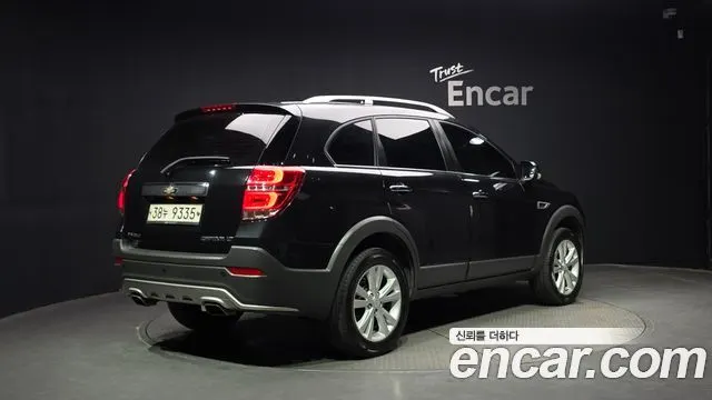 CHEVROLET CAPTIVA 2014 — 144 953 км, чёрный, Корея — под ключ — фото 2