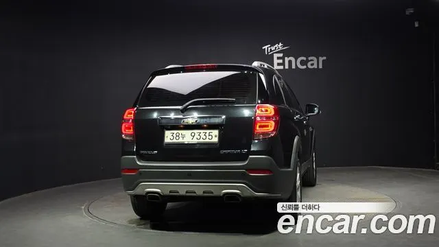 CHEVROLET CAPTIVA 2014 — 144 953 км, чёрный, Корея — под ключ — фото 4