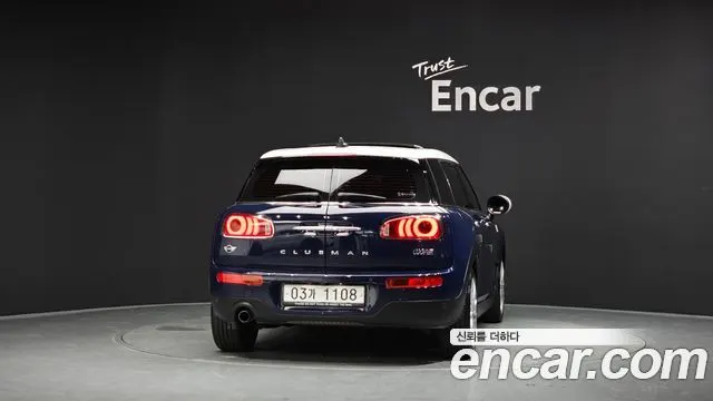 MINI COOPER CLUBMAN 2018 — 65 656 км, синий, Корея — под ключ — фото 4