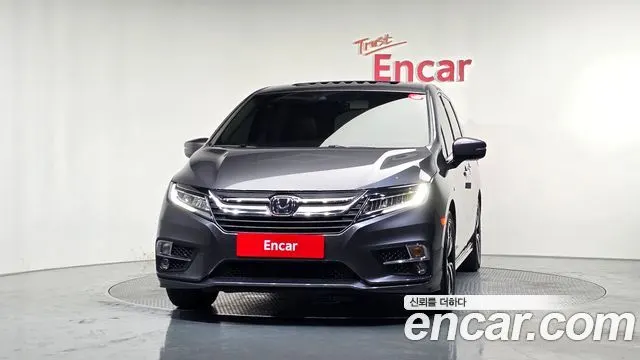 HONDA ODYSSEY 2019 — 73 856 км, серый, Корея — под ключ — фото 3