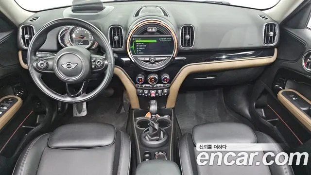 MINI COOPER D COUNTRYMAN 2018 — 91 913 км, тёмно-зелёный, Корея — под ключ — фото 7