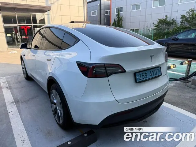 TESLA MODEL Y 2021 — 88 000 км, белый, Корея — под ключ — фото 6