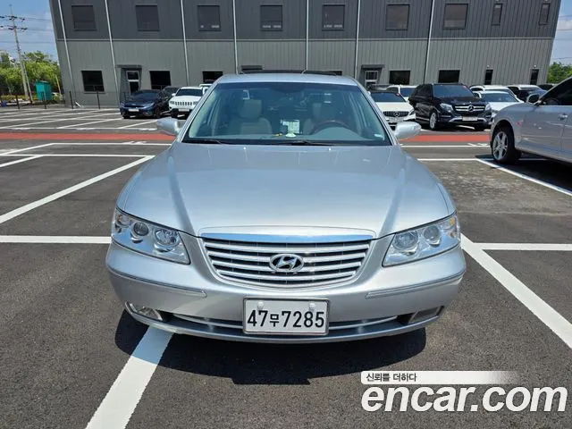 HYUNDAI GRANDEUR 2007 — 117 482 км, серебристый, Корея — под ключ — фото 3