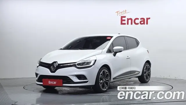 RENAULT KOREA CLIO 2018 — 42 289 км, белый, Корея — под ключ — фото 1