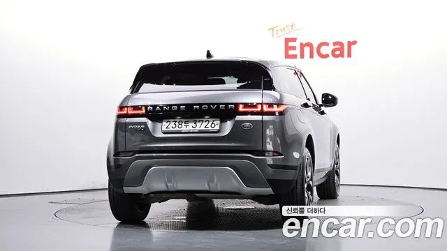 LAND ROVER RANGE ROVER EVOQUE (2 ПОК.) 2020 — 136 494 км, серый, Корея — под ключ — фото 4