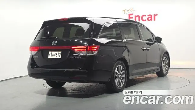 HONDA ODYSSEY 2015 — 172 132 км, чёрный, Корея — под ключ — фото 2