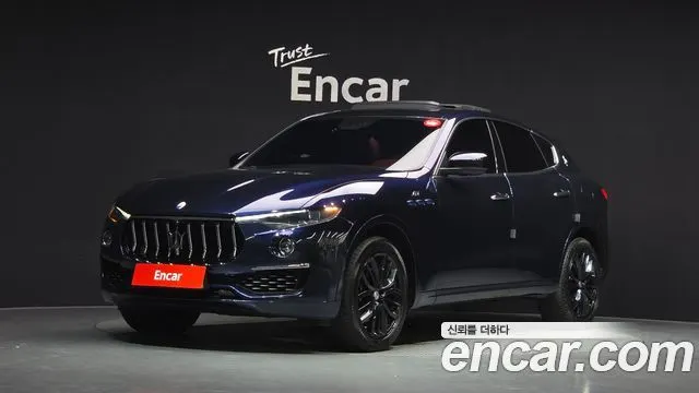 MASERATI LEVANTE 2022 — 37 635 км, синий, Корея — под ключ — фото 1