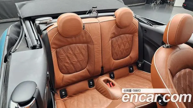 MINI COOPER S CONVERTIBLE 2016 — 98 478 км, голубой, Корея — под ключ — фото 11