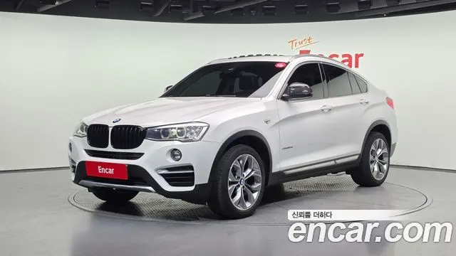 BMW X4 2017 — 172 454 км, белый, Корея — под ключ — фото 1