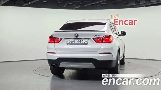 BMW X4 2017 — 172 454 км, белый, Корея — под ключ — фото 4