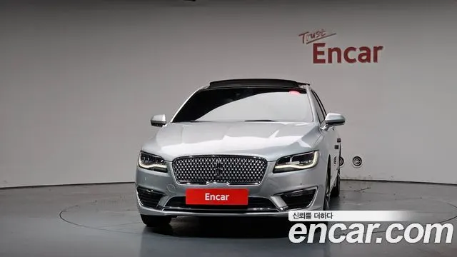 LINCOLN MKZ 2017 — 122 608 км, серебристо-серый, Корея — под ключ — фото 3