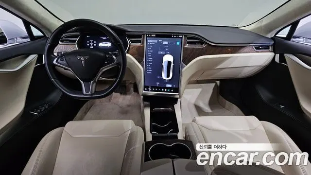 TESLA MODEL S 2017 — 49 016 км, серебристо-серый, Корея — под ключ — фото 7