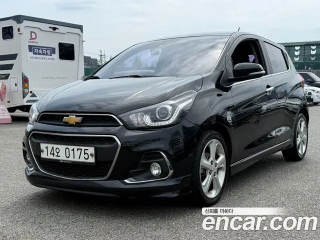 CHEVROLET SPARK 2016 — 106 174 км, чёрный, Корея — под ключ — фото 3