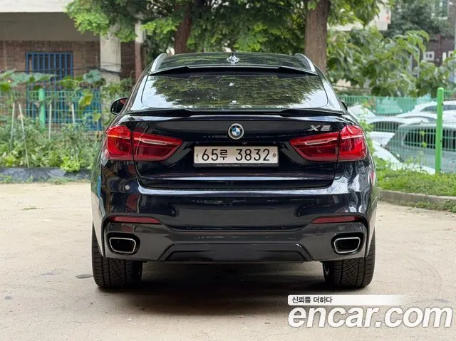 BMW X6 2019 — 160 400 км, чёрный, Корея — под ключ — фото 4